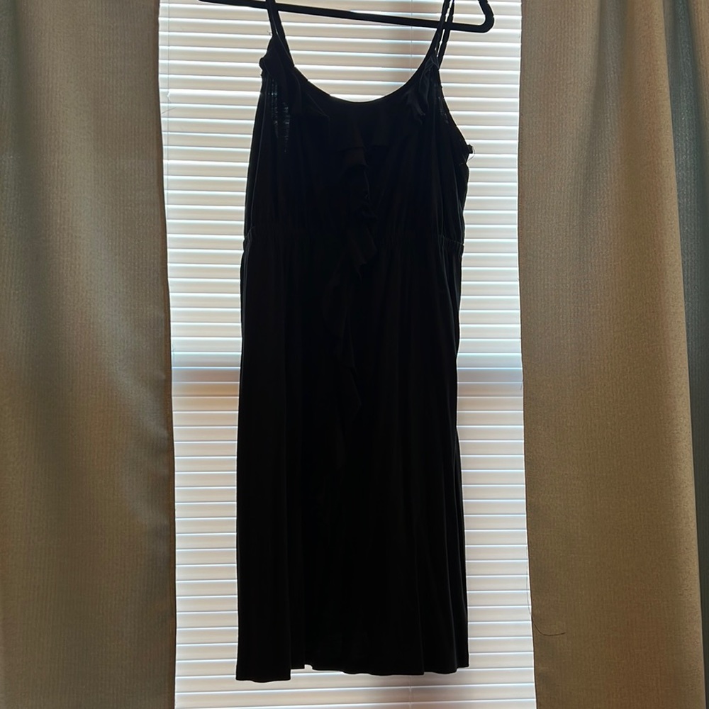 Old Navy black cotton dress